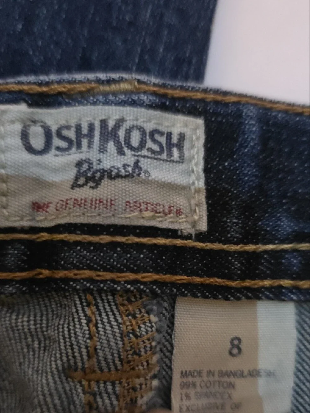 OshKosh B'gosh Dark Indigo Kids Denim Jeans